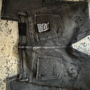KSUBI men’s black denim jeans - Size 36. Jeans have been worn 3 times and washed